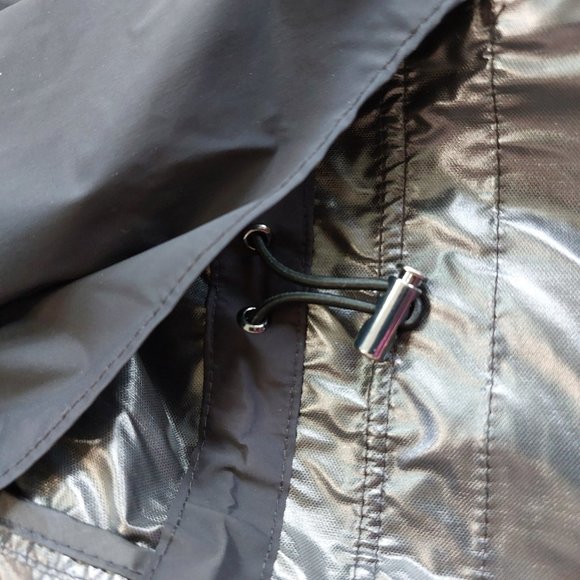 Zara Men's Black Thermore Traveler Full Zip Wind Breaker Jacket Size M - Picture 11 of 13